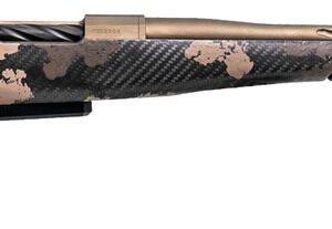 Fierce Firearms ROGSSX65PRC20BRS Twisted Rogue XP 6.5 PRC 3+1 20" Smoked Bronze Cerakote Spiral Fluted Threaded Stainless Steel Barrel, Drilled & Tapped Receiver, BiPod Rail Forend, Sonora Ambush Camo