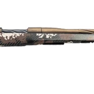 Fierce Firearms Twisted Rage LR Full Size 7mm PRC 3+1 20" Smoked Bronze Cerakote Match Grade/Spiral Threaded Stainless Steel Barrel, Drilled & Tapped Receiver, Desert Shadow Camo Push Button Adj Comb