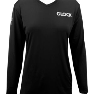 GLK AP96423 LADIES PERFORMANCE SHIRT BLK L