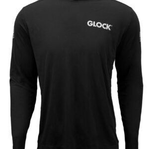 GLK AP96411 HOODED PERFORMANCE SHIRT L BLK