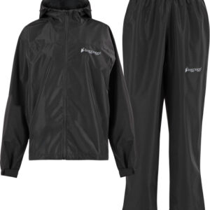 FROGG TOGGS MEN'S VAPOR RAIN - SUIT BLACK MD/LG