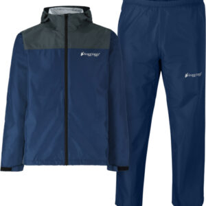 FROGG TOGGS MEN'S VAPOR RAIN - SUIT BLUE & GRAY MD/LG