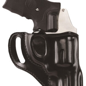 Galco HT118B Hornet OWB Black Leather Belt Slide Fits Ruger SP101 Fits Colt Cobra Right Hand