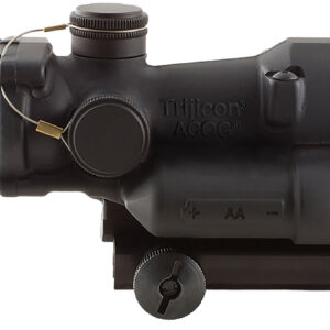 Trijicon 100390 ACOG Matte Black 4x32mm LED Illuminated Green Crosshair .223/5.56 BDC Reticle