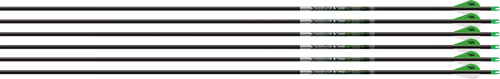 EASTON AXIS 5MM 340 W/ HALFOUT - 6-PACK W/ 2" BLAZER VANES