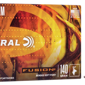 Federal F708FS1 Fusion 7mm-08Rem 140gr Bonded Soft Point 20 Per Box/10 Case
