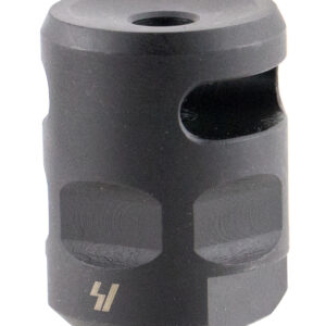 Strike Industries WHCOMP556 WarHog Comp Black Steel with 1/2"-28 tpi Threads, 1.27" OAL & 0.26" Diameter for 223 Rem, 5.56x45mm NATO AR-Platform