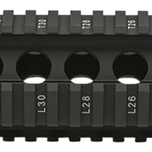 BCM QRF12556BLK QRF 12" Free-Floating Style Made of Aluminum with Black Anodized Finish & Picatinny Rail for AR-Platform