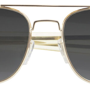 Humvee Adventure Gear HMV52BGOLD Sunglasses Adult Gray Lens MIL-PRF-31013 Gold Frame