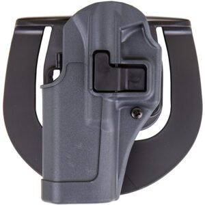 Blackhawk 413513BKL Serpa CQC Sportster OWB Size 13 Gun Metal Gray Polymer Paddle Compatible w/Glock 20/21/37/S&W M&P Left Hand