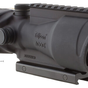 Trijicon 100002 ACOG Black Hardcoat Anodized 6x 48mm Illuminated Red Chevron .308/7.62 Reticle