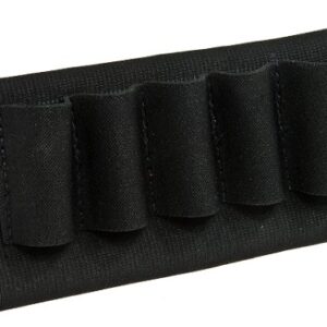 Blackhawk 74SH02BK Buttstock Shell Holder Black Nylon 5rd Shotgun