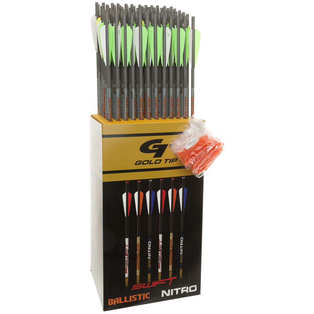 Gold Tip Ballistic Crossbow Bolts 20 in. 4 in. Vanes 72 pk. - Image 2