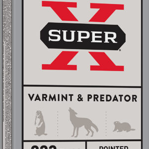 Winchester Ammo X223R Super X  223Rem 55gr Jacketed Soft Point 20 Per Box/10 Case