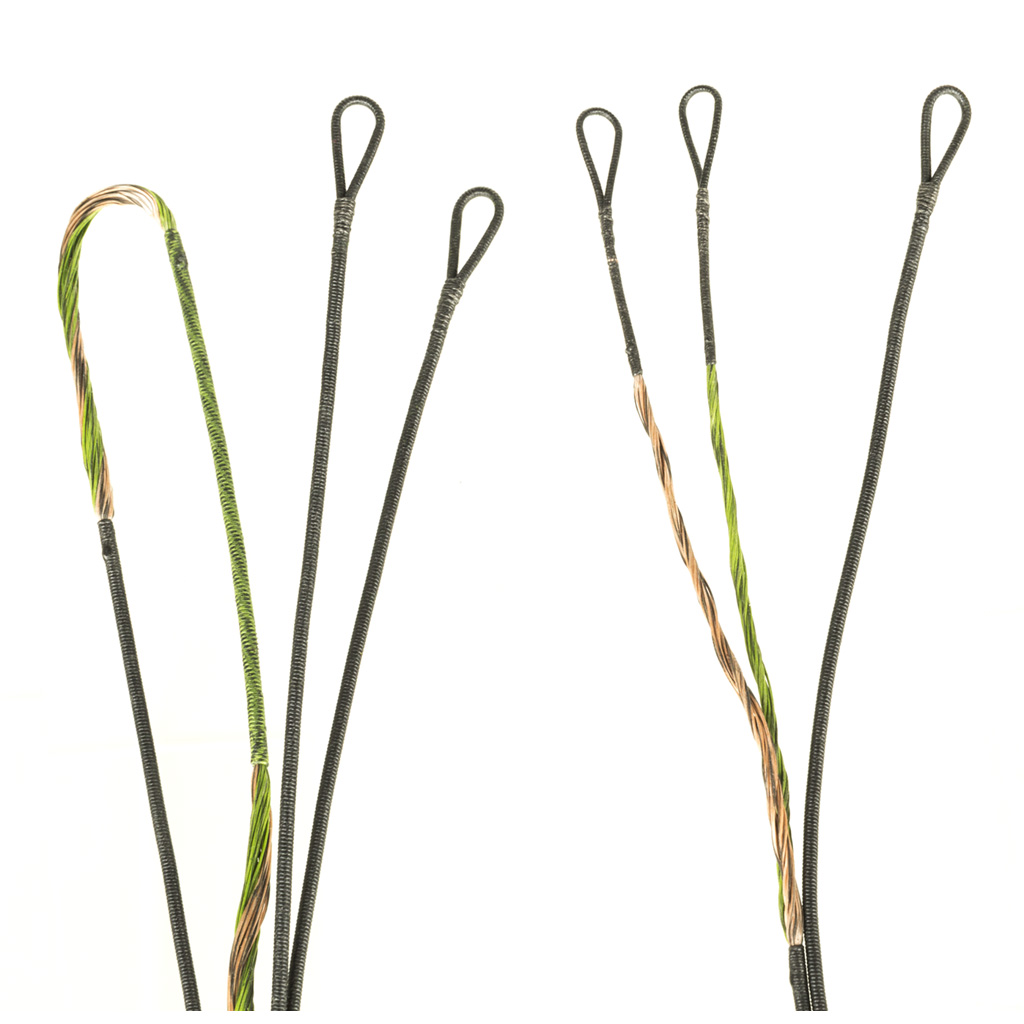 FirstString Premium String Kit Green/Brown Bowtech Invasion