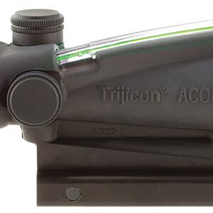 Trijicon 100156 ACOG Black Hardcoat Anodized 3.5x35mm Illuminated Green Horseshoe .223/5.56 BDC Reticle