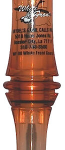 Haydel's Game Calls WF00 White Front Open Call Specklebelly Sounds Attracts Geese Brown Acrylic