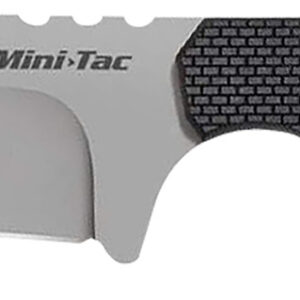 Cold Steel 49HTF Tac Mini 3.75" Fixed Plain Tanto Japanese AUS-8A SS Blade/ Black Griv-Ex Handle