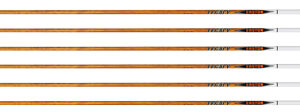 EASTON ARROW 6.5 CARBON LEGACY - 600 4" FEATHER LEFT HELI. 6PK