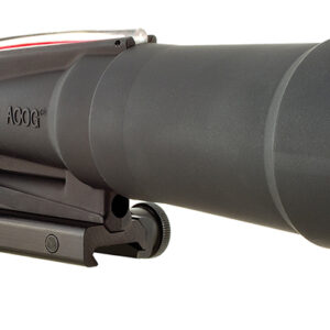 Trijicon 100173 ACOG Black Hardcoat Anodized 5.5x50mm Illuminated Red Chevron .223/5.56 BDC Reticle