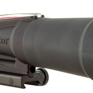 Trijicon 100175 ACOG Black Hardcoat Anodized 5.5x50mm Illuminated Red Chevron .308/7.62 BDC Reticle