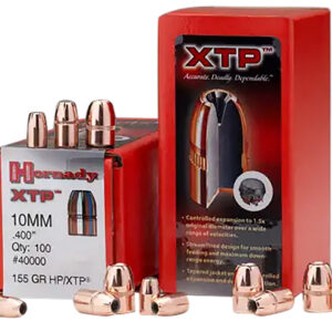 Hornady 35740 XTP 38 Cal .357 140 gr Hollow Point 100 Per Box/ 25 Case