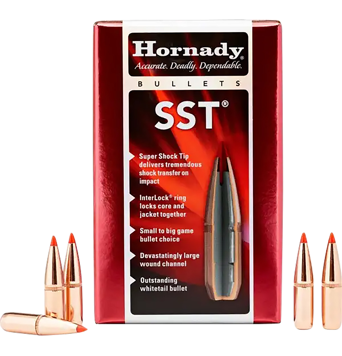 Hornady 27402 SST 270 Win .277 150 gr Super Shock Tip 100 Per Box/ 15 Case
