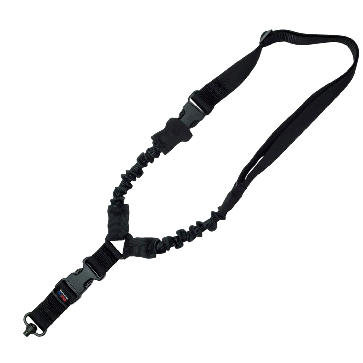 GrovTec US Inc GTSL52 Single Point Black Elastic Bungee Rifle/Shotgun