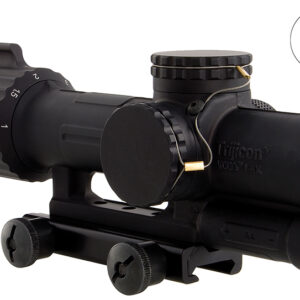 Trijicon 1600000 VCOG Black Hardcoat Anodized 1-6x 24mm LED Illuminated Red Segmented Circle w/Crosshair 223 55gr Reticle