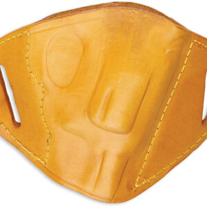 Bulldog MLTRS Molded OWB Tan Leather Belt Slide Fits S&W J Frame Fits 2-4" Barrel Right Hand