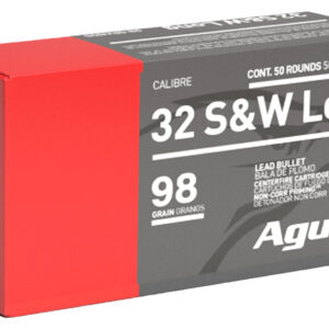 Aguila 1E322340   32S&W Long 98gr Lead Round Nose 50 Per Box/20 Case