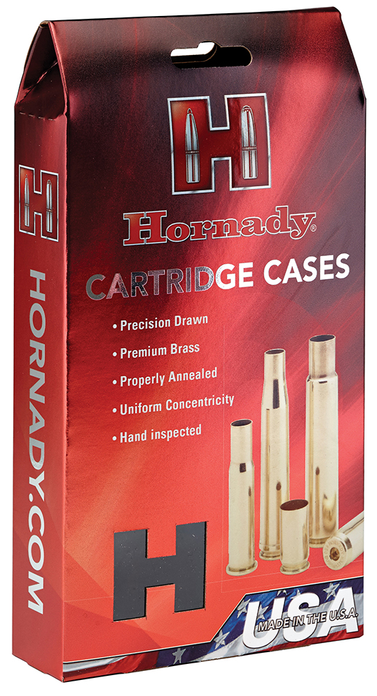 Hornady 8619 Unprimed Cases Cartridge 22 Creedmoor Rifle Brass
