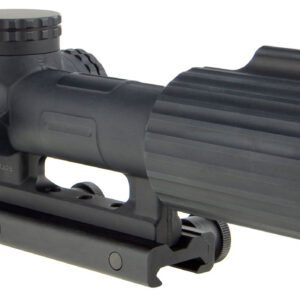 Trijicon 1600002 VCOG  Black Hardcoat Anodized 1-6x 24mm LED Illuminated Red Horseshoe Dot w/Crosshair 223 55gr Reticle