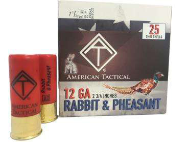 ATI GAME LOAD 12GA 2.75" 1OZ - #8 250RD CASE LOT