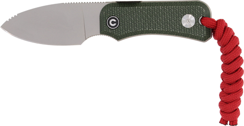 CIVIVI KNIFE BABY BANTER 2.39" - GREEN CANVAS MICARTA/STONEWSH