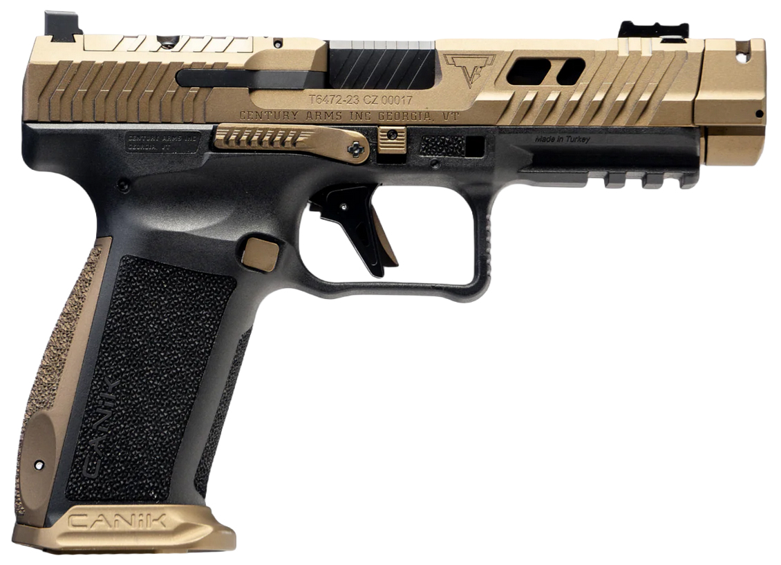 CENT CANIK TTI COMBAT 9MM 4.74 BRZ/BLK 10RD