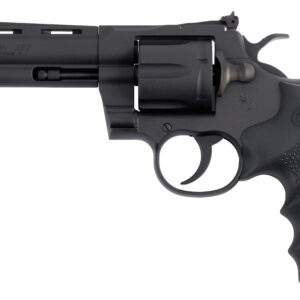 CLT PYTHON 357MAG 5 MATTE BLUE RUBBER GRIP