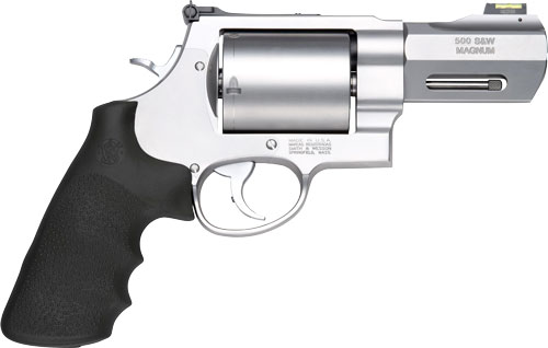 S&W 500 PERFORMANCE CENTER - 500SW 3.5" 5-SH AS SS RUBBER