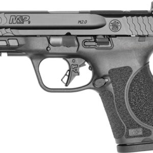 S&W M&P9 M2.0 COMPACT 9MM 3.6" - 15-SH OPTICS READY NO SFTY BLK