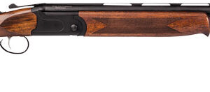 STEVENS 555 COMPACT O/U 410GA - 24" BLUE/WALNUT EXTRACTORS