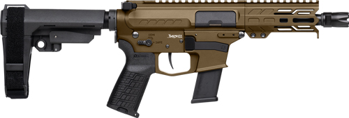 CMMG PISTOL BANSHEE MKG 45ACP - 5" EJECTOR RIP BRACE BRONZE
