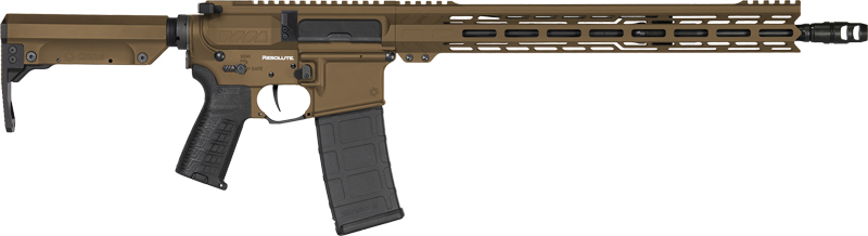CMMG Resolute MK4 5.56mm rifle, 16.1-inch barrel, Midnight Bronze finish