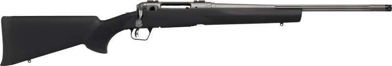 SAVAGE 110 TRAIL HUNTER LITE < - 7MM PRC 20" TUNGSTEN/BLK HOGUE