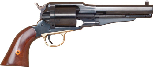 CIMARRON 1858 NEW MODEL NAVY - 38SP FS 5.5" CC/BLUED WALNUT