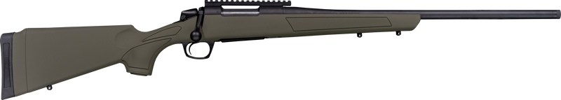 CVA CASCADE 300WM 24" #3 - W/RAIL BLACK/OD GREEN