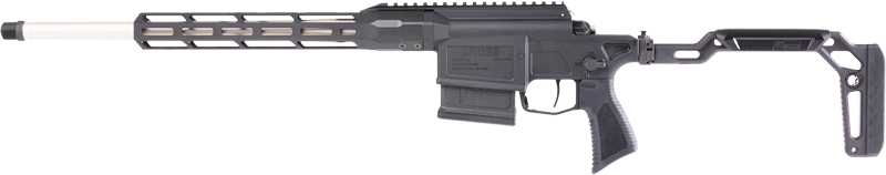 Sig Sauer Cross Trax .243 Winchester 16-inch rifle with folding minimalist stock and 11.5-inch skeletonized handguard