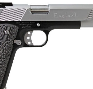 IVER JOHNSON EAGLE XL 2-TONE - 10MM 6" ADJ 8RD M.CHROME SLIDE