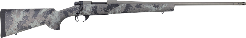 HOWA M1500 FENCE LINE 6.5CM - 22" THREADED GREY LIGHT CAMO