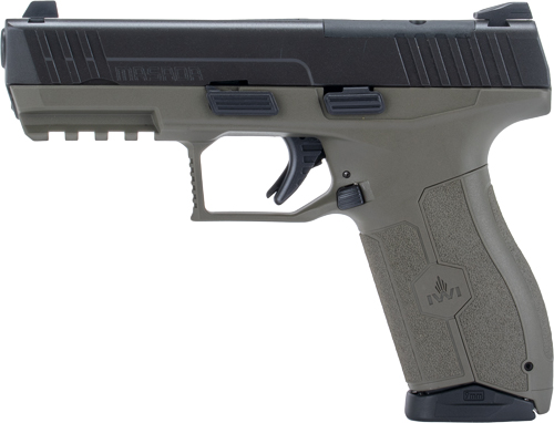 IWI MASADA 9MM 4.1" 3-DOT - OPTICS READY 2-10RD MAG OD GRN - Image 2