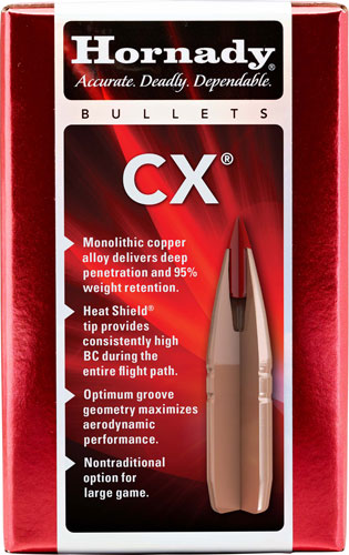 HORNADY BULLETS 22CAL .224 - 50GR CX 50CT !!!!!